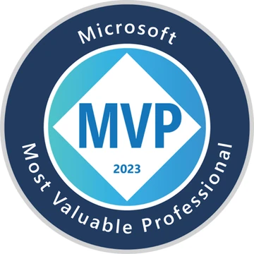 Selo Microsoft Most Valuable Professional 2023