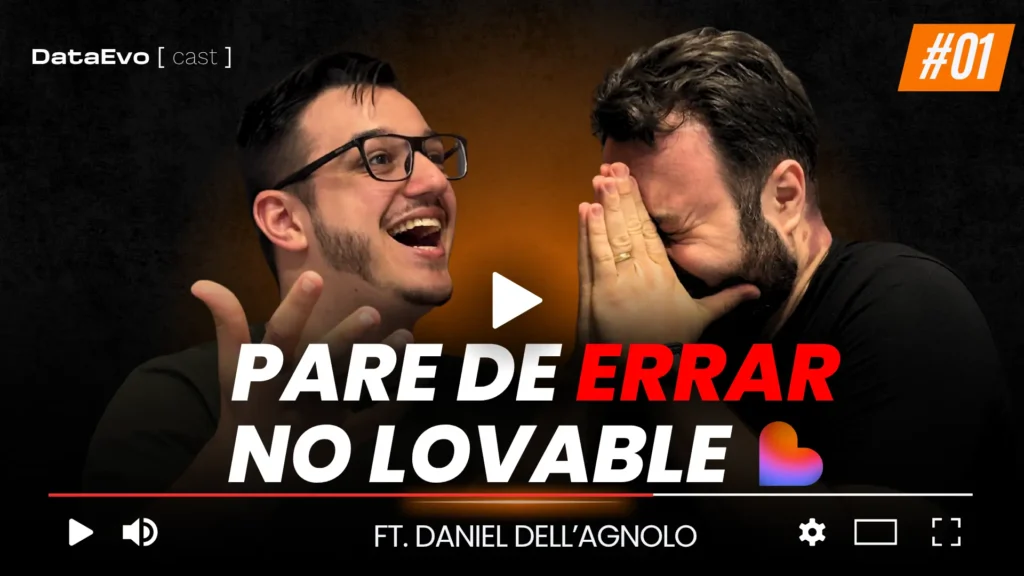 DataEvo Cast 01: erros no Lovable, com Daniel Dell Agnolo.