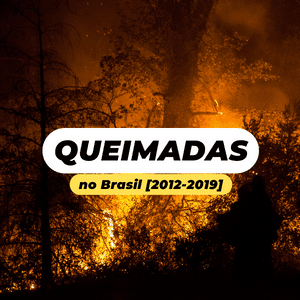 Queimadas no Brasil nos anos de 2012 a 2019