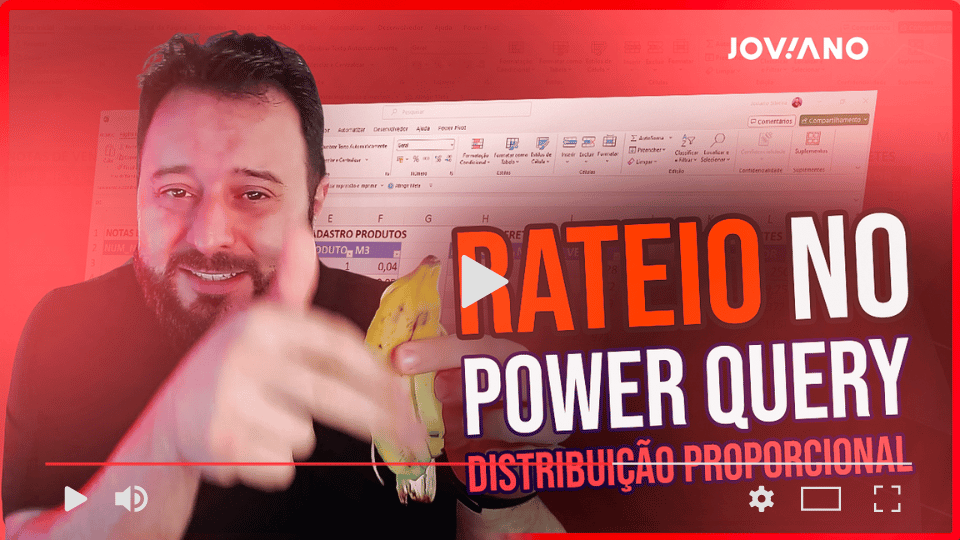 rateio no power query