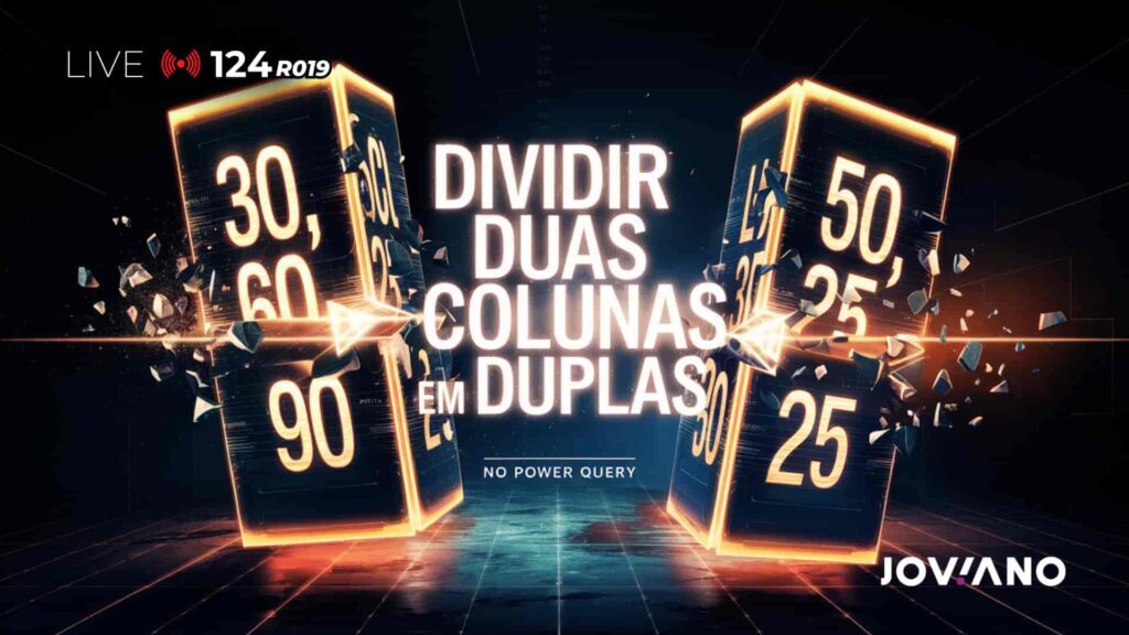 Dividir Duas Colunas ao Mesmo Tempo no Power Query