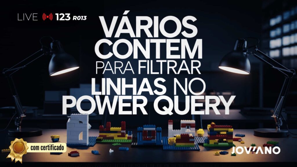 vários contém no power query